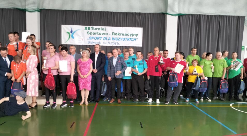 XII Turniej Sportowo-Rekreacyjny „Sport dla wszystkich” organizator DPS w Białymstoku